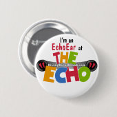 Ich bin ein EchoEar am Echo - DisneyEcho.emuck.com Button (Vorne & Hinten)