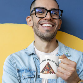 Ich bin ein echter Ball Breaker Billiard Balls Poo Kaffeetasse