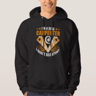 Ich bin ein echter Zimmermann, den ich nicht mit E Hoodie