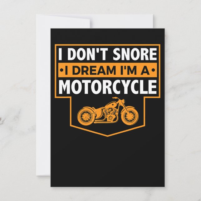 Ich bin ein echtes Motorrad-Geschenk für Motorradl (Vorderseite)