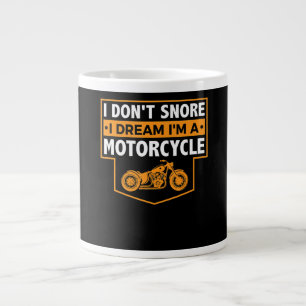 Ich bin ein echtes Motorrad-Geschenk für Motorradl Jumbo-Tasse