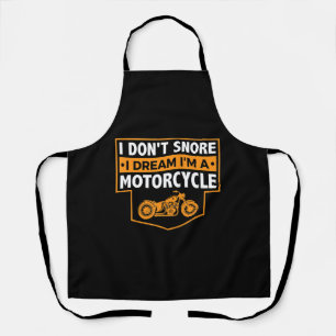 Ich bin ein echtes Motorrad-Geschenk für Motorradl Schürze