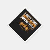 Ich bin ein echtes Motorrad-Geschenk für Motorradl Serviette (Ecke)