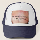 Ich bin ein ehrliches Mitglied des Truckerkappe (Vorderseite)