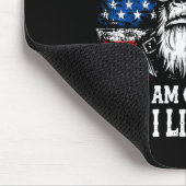 Ich bin ein einfacher alter Mann, ich bin mürrisch Mousepad (Ecke)