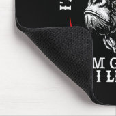 Ich bin ein einfacher alter Mann, ich bin mürrisch Mousepad (Ecke)