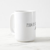 Ich bin ein einfacher Mensch, du auch Kaffeetasse (Vorderseite Links)