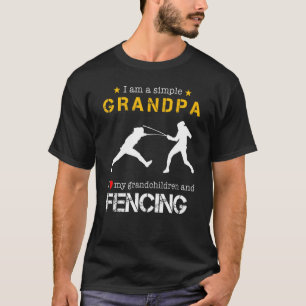 Ich bin ein einfacher Opa, den ich meine Enkel Lie T-Shirt