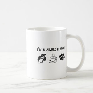 Ich bin ein einfaches Geschenk für Lover Coffee Hu Kaffeetasse