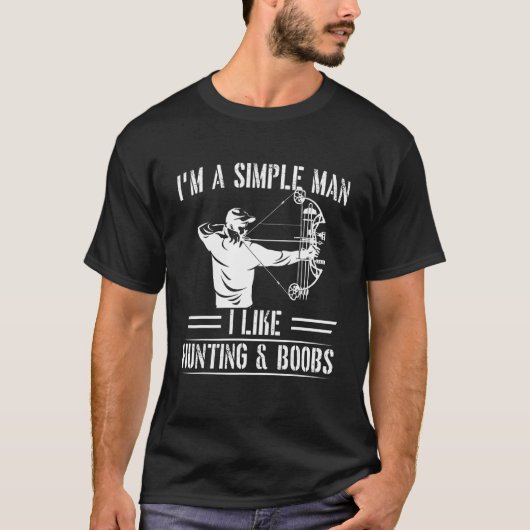 Ich bin ein einfaches Jagdgeschoss T-Shirt (Vorderseite)