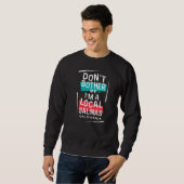 Ich bin ein einheimischer Salinas-Ausflug Sweatshirt (Vorne ganz)