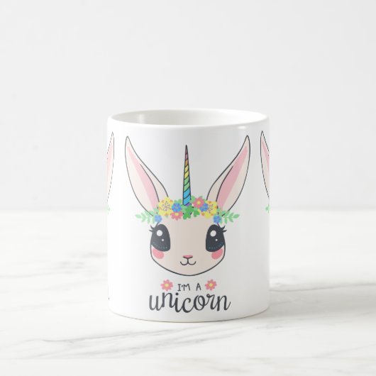 Ich bin ein Einhorn Kaffeetasse (Mittel)