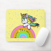 Ich bin ein Einhorn - Mousepad (Mit Mouse)