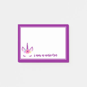 Ich bin ein Einhorn Post-it Klebezettel
