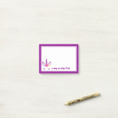 Ich bin ein Einhorn Post-it Klebezettel (Auf Schreibtisch)