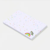 Ich bin ein Einhorn - Post-It-Notes Post-it Klebezettel (angewinkelt)