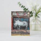 Ich bin ein Einhorn, Shoreditch Graffiti (London) Postkarte (Stehend Vorderseite)