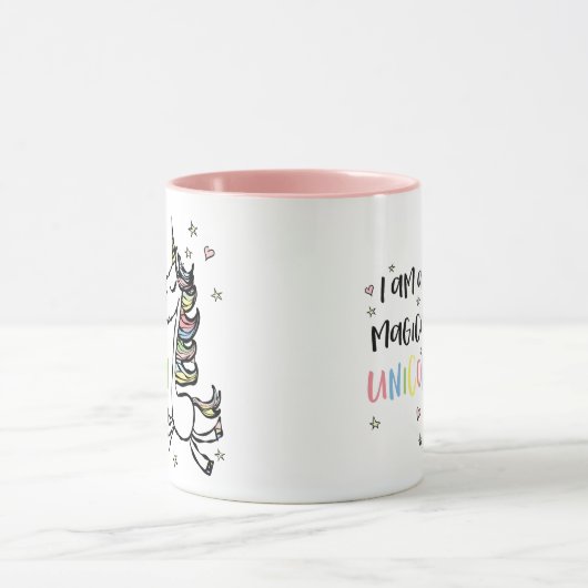 Ich bin ein Einhorn Tasse (Zentrum)