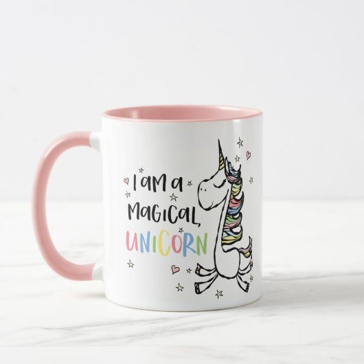 Ich bin ein Einhorn Tasse (Links)