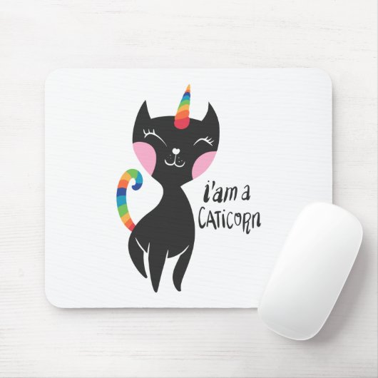 Ich bin ein Einhorn - Wählen Sie die Hintergrundfa Mousepad (Mit Mouse)