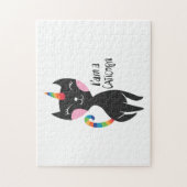 Ich bin ein Einhorn - Wählen Sie die Hintergrundfa Puzzle (Vertikal)