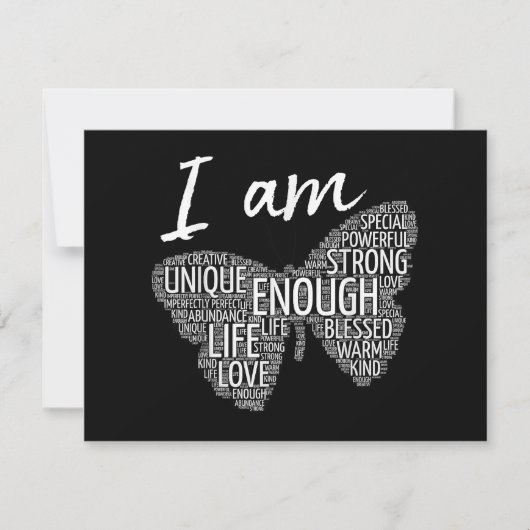 Ich bin ein einzigartiges und starkes Gesetz der A (Vorderseite)