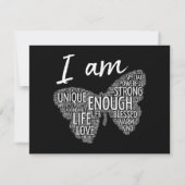 Ich bin ein einzigartiges und starkes Gesetz der A (Rückseite)