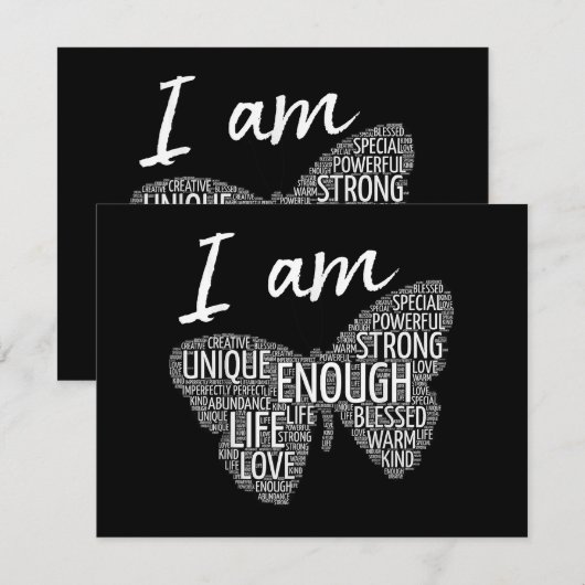 Ich bin ein einzigartiges und starkes Gesetz der A (Vorne/Hinten)