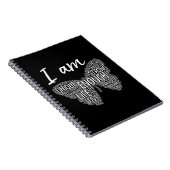 Ich bin ein einzigartiges und starkes Gesetz der A Notizblock (Rechte Seite)