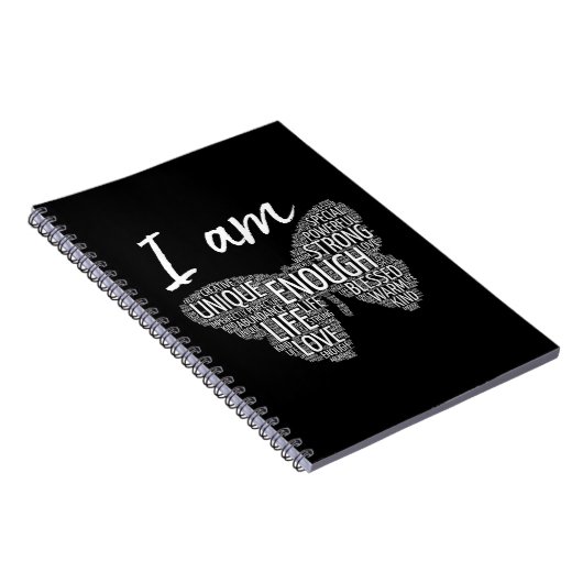 Ich bin ein einzigartiges und starkes Gesetz der A Notizblock (Rechte Seite)