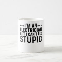 Ich bin ein Elektriker, aber ich kann den Dummkopf