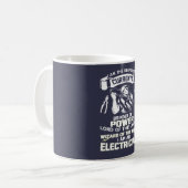 ICH BIN EIN ELEKTRIKER KAFFEETASSE (Vorderseite Links)