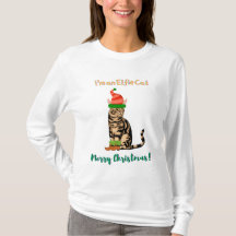 Ich bin ein Elfie Cat T - Shirt