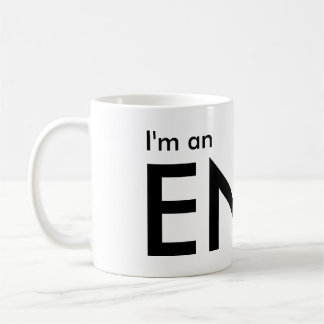 Ich bin ein ENFJ - Persönlichkeitstyp Kaffeetasse
