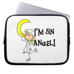 Ich bin ein Engel T-Shirts und Geschenke Laptopschutzhülle