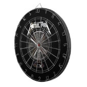 Ich bin ein enormer Metallfan - Sockel-Fan Dartscheibe (Vorderseite rechts)