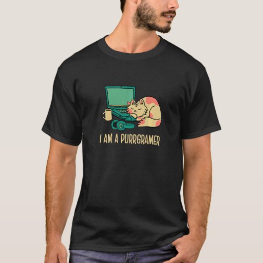Ich bin ein Entwickler-Nerd-Entwickler-Client T-Shirt (Vorderseite)