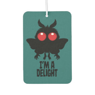 Ich bin ein entzückender Mothman Gruselig Süßer Kr Autolufterfrischer