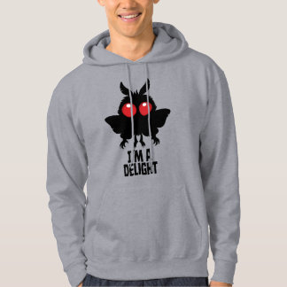 Ich bin ein entzückender Mothman Gruselig Süßer Kr Hoodie