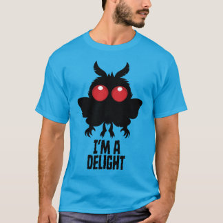 Ich bin ein entzückender Mothman Gruselig Süßer Kr T-Shirt