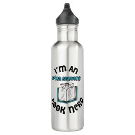 Ich bin ein Erica Stevens Book Nerd Edelstahlflasche