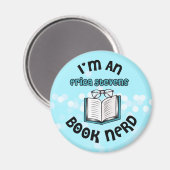 Ich bin ein Erica Stevens Book Nerd Magnet (Vorderseite/Rückseite)