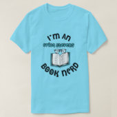 Ich bin ein Erica Stevens Book Nerd T-Shirt (Design vorne)