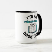 Ich bin ein Erica Stevens Book Nerd Tasse (VorderseiteRechts)