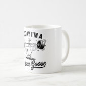 "Ich bin ein ernstes Gänse"-Tasse Kaffeetasse (VorderseiteRechts)