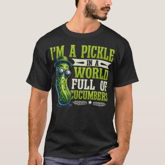ICH BIN EIN Essiggurke In Einer Welt Voller Gurken T-Shirt