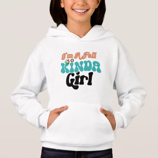 Ich bin ein Fall Girl Hoodie (Vorderseite)