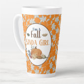 Ich bin ein Fall-Kinda-Mädchen Milchtasse (Linke Ecke)