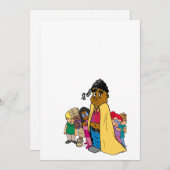 Ich bin ein Fan von CQ-Comicen Einladung (Vorne/Hinten)