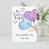 Ich bin ein Faulpelz für dich Valentine Card Einladung (Stehend Vorderseite)